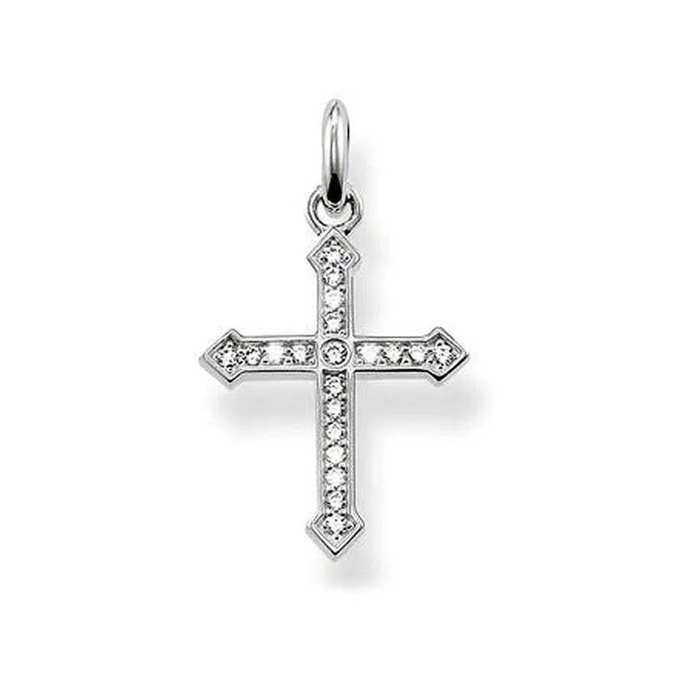 Pave Cross Pendant