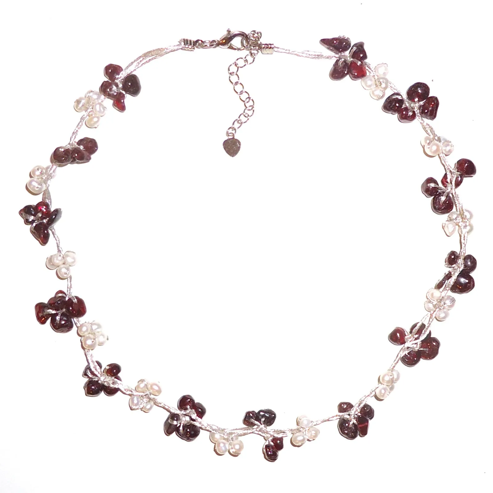 Pearl & Garnet Necklace