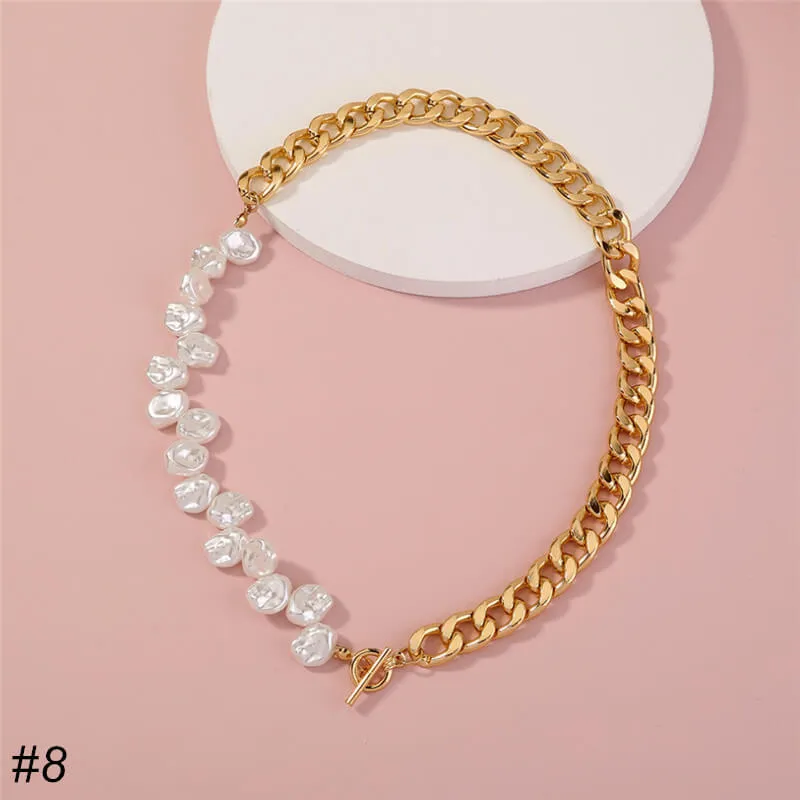Pearl Chain Necklaces