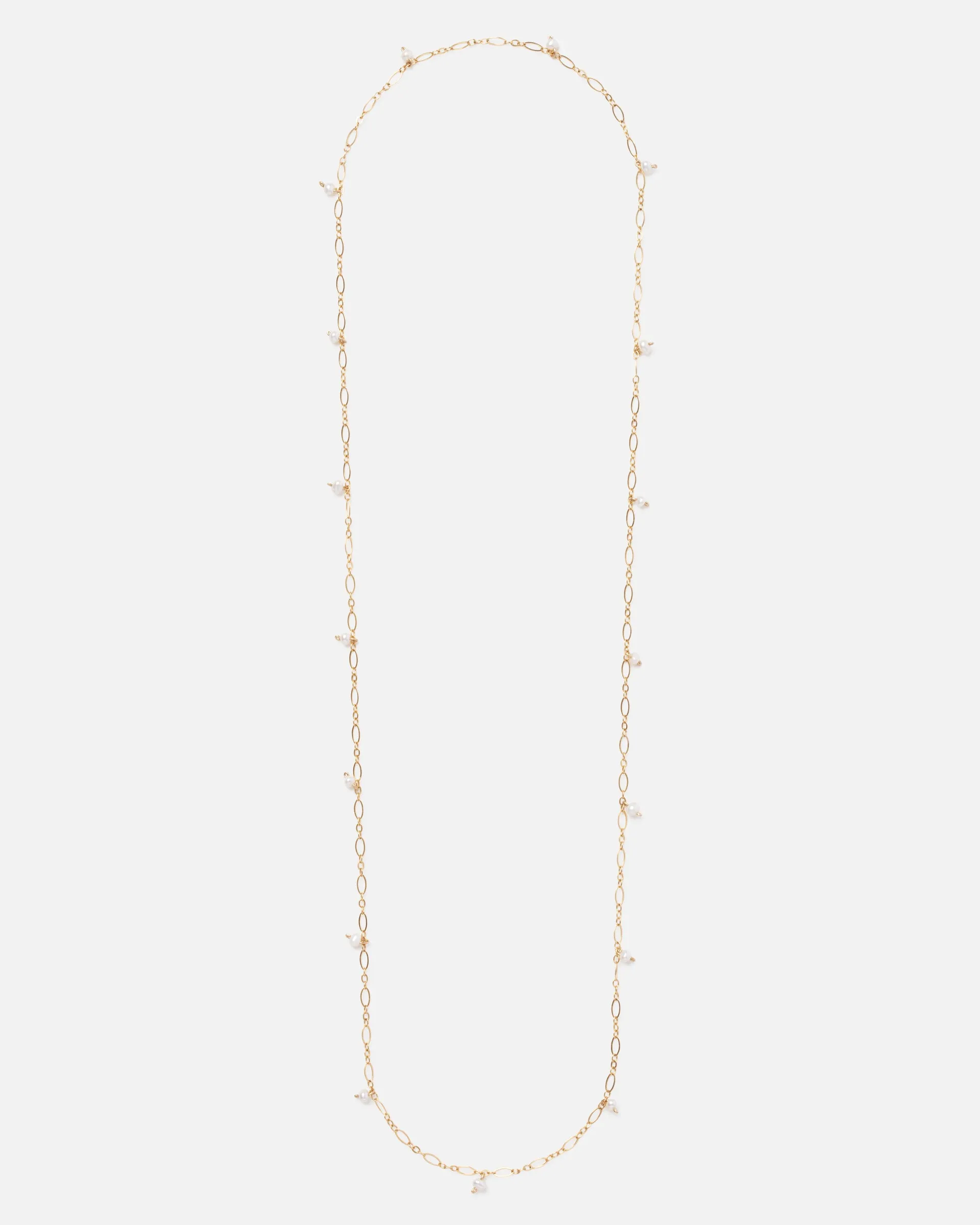 PEARL JANELLE 14K GOLD FILLED NECKLACE