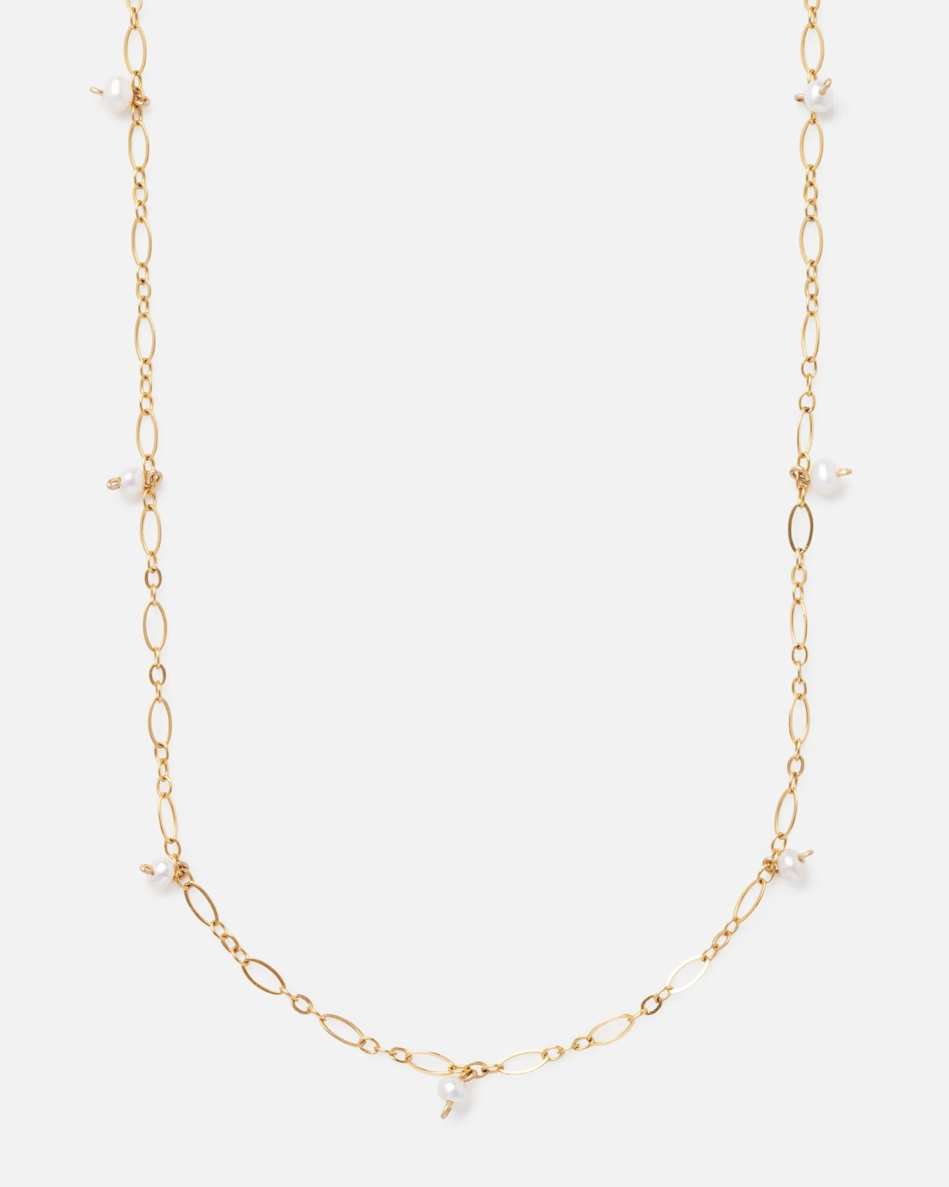 PEARL JANELLE 14K GOLD FILLED NECKLACE