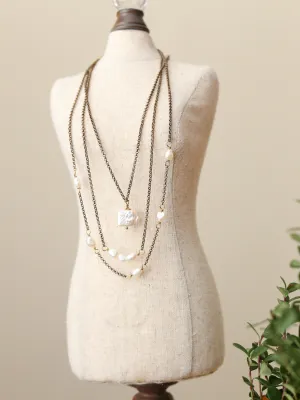 Pearl Necklace Trio