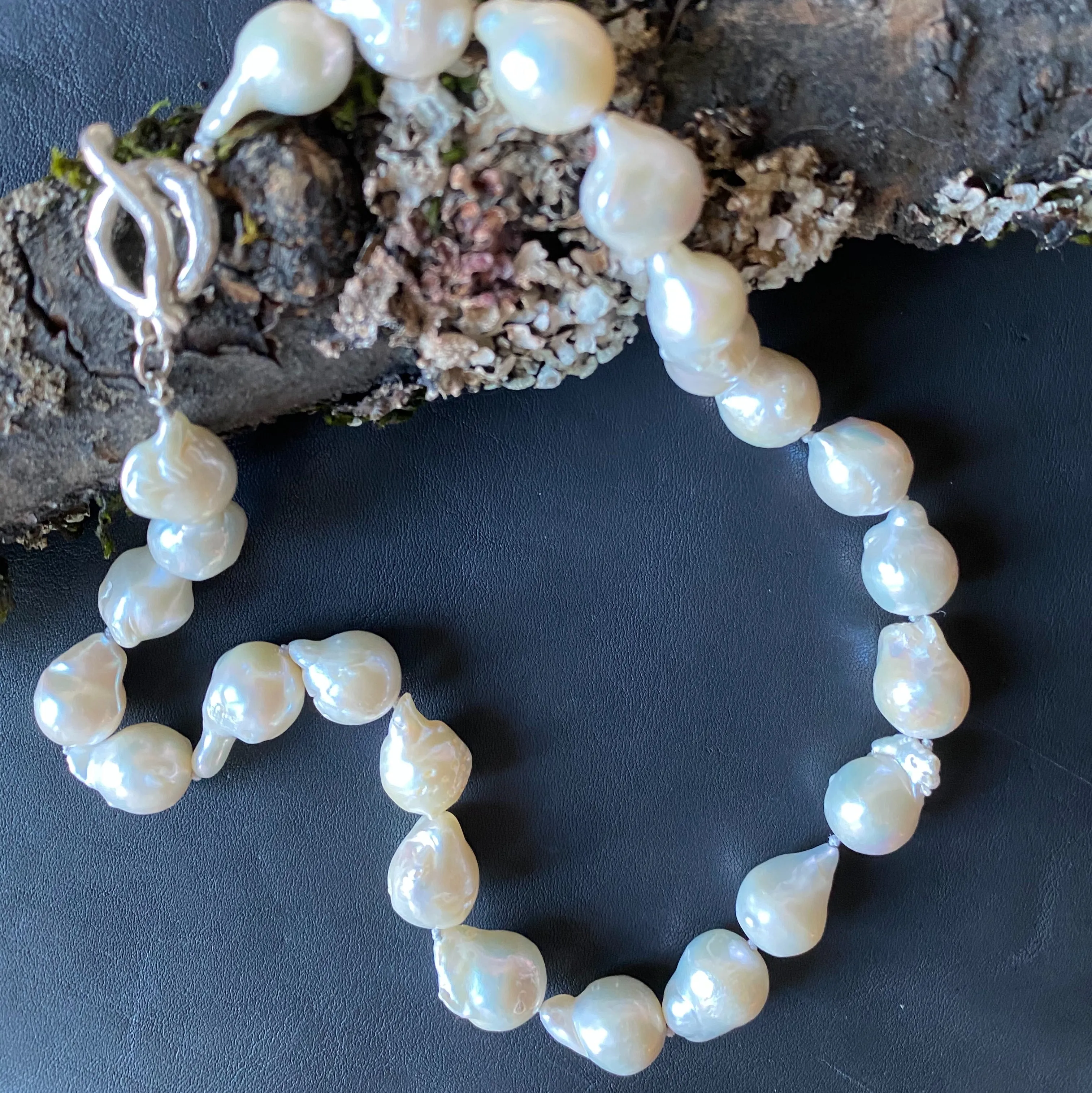 Pearl Necklace with Toggle