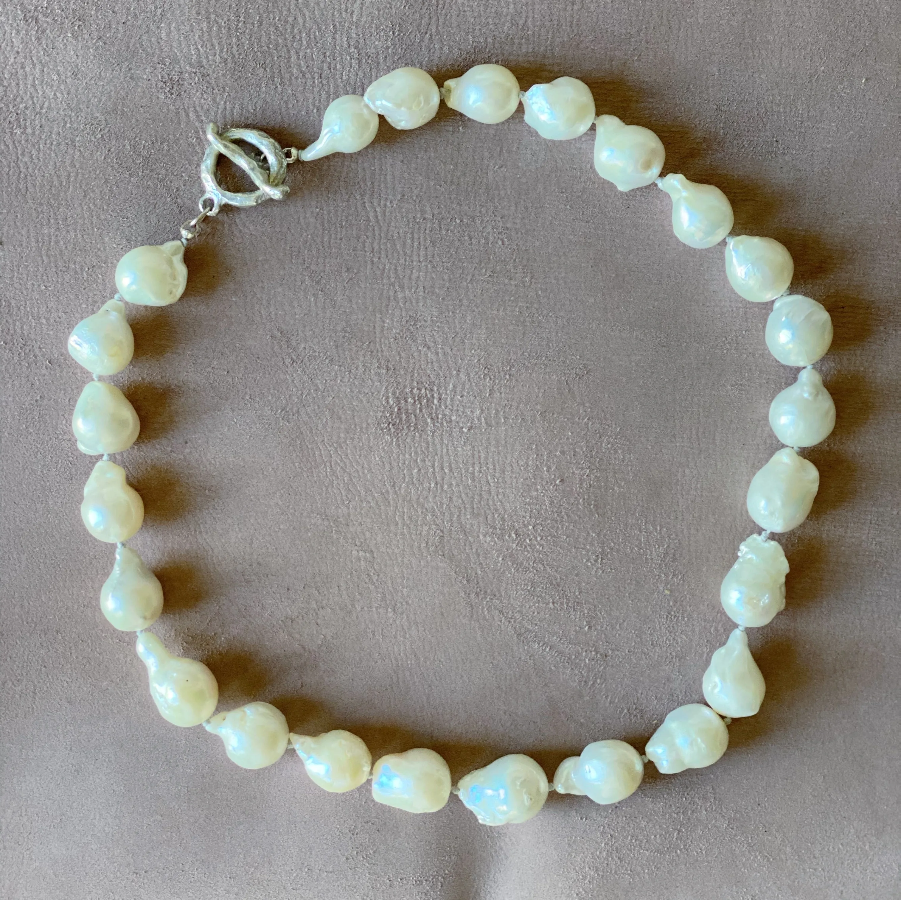 Pearl Necklace with Toggle