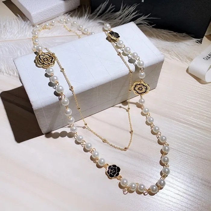Pearl Necklace | Womens Pearl Necklace | Pearl Necklace for Women | Gold Pearl Necklace | Pearl Necklace with Gold | Pearl Pendant Necklace