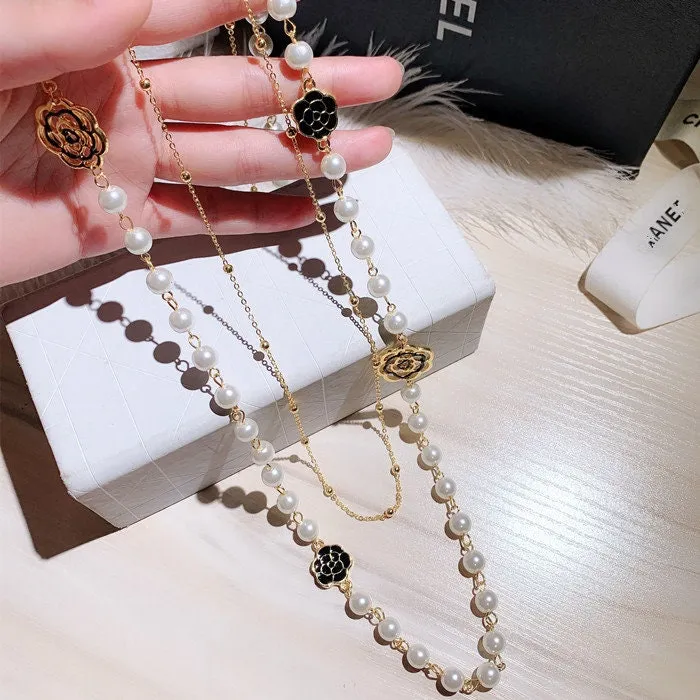 Pearl Necklace | Womens Pearl Necklace | Pearl Necklace for Women | Gold Pearl Necklace | Pearl Necklace with Gold | Pearl Pendant Necklace