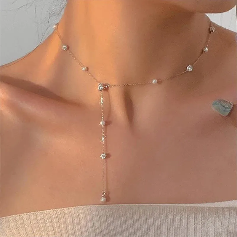 Pearl Pendant Necklace for Women
