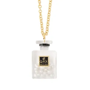 Pearl Perfume Bottle Necklace【Japan Jewelry】
