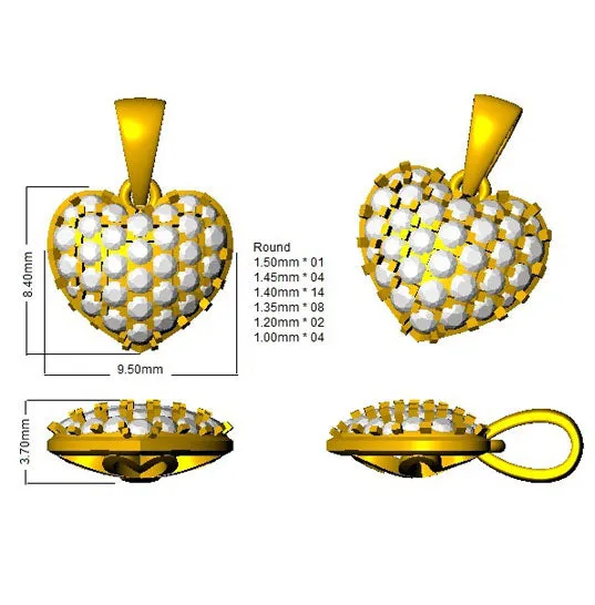 Pendants 950 Platinum