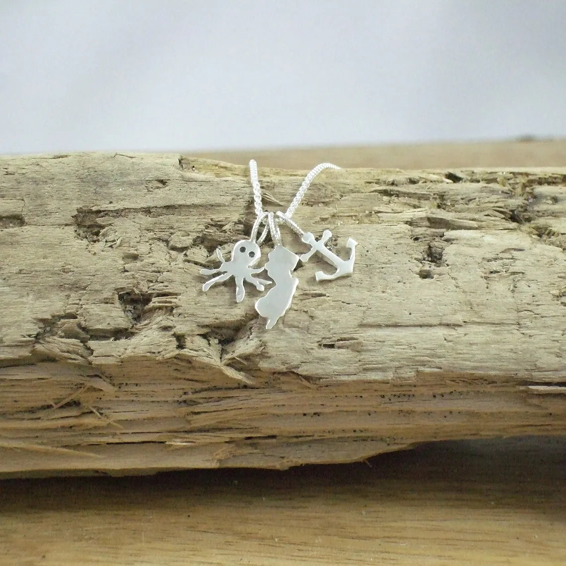 Pequeño Octopus Pendant