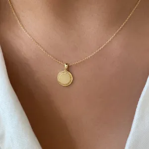 Personalize Small Round Charm