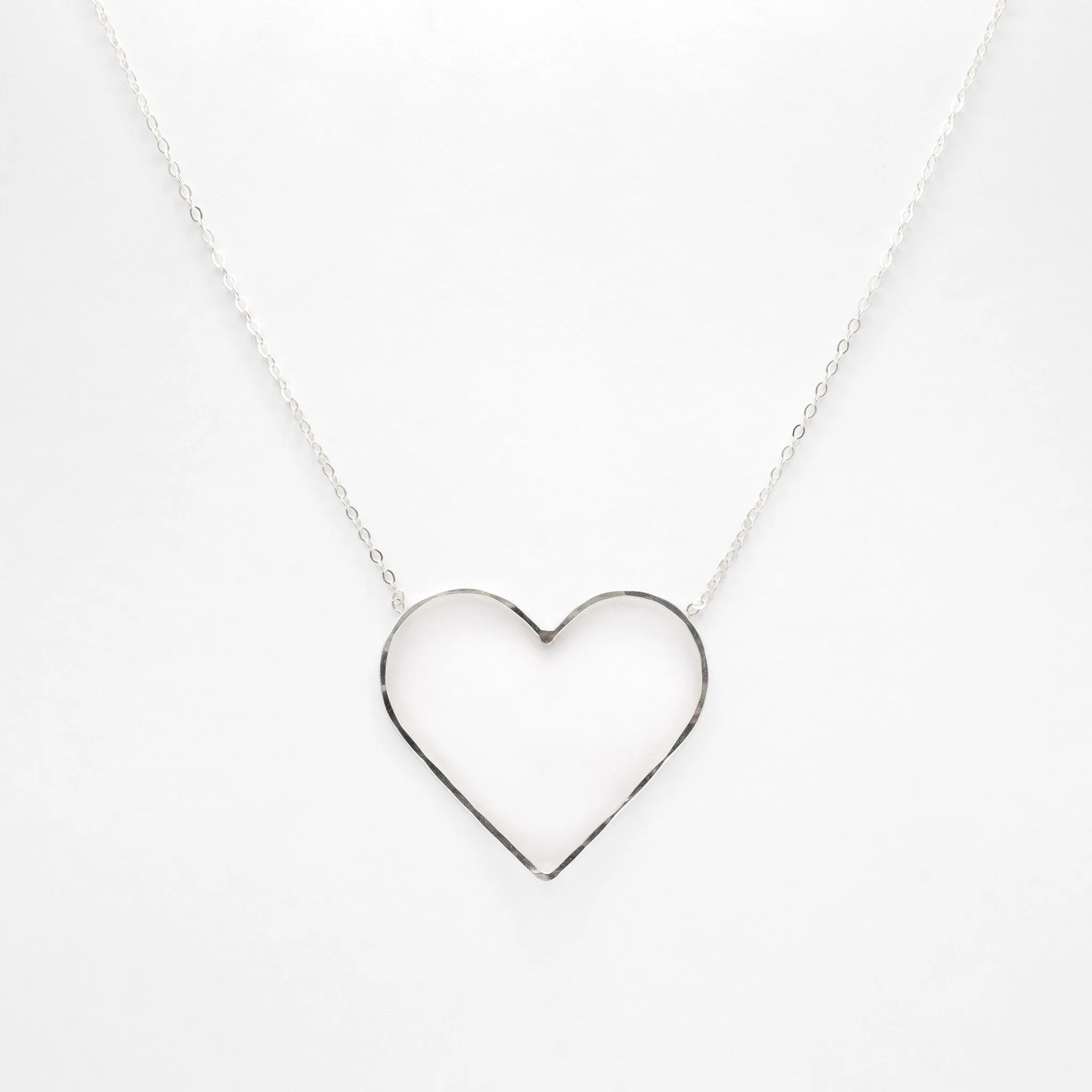 Petite Heart of Gold / Silver Lining Necklace