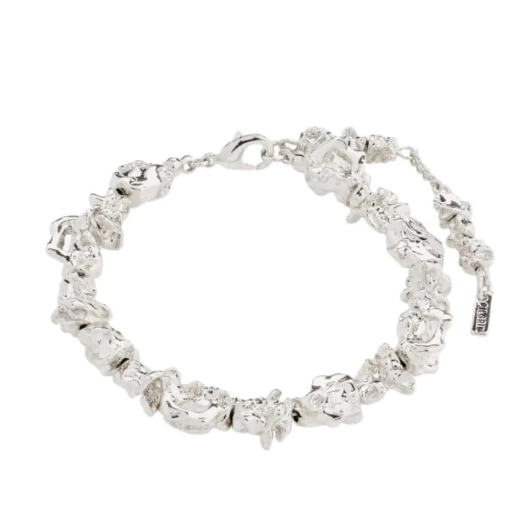 Pilgrim Act Silver Statement Bracelet
