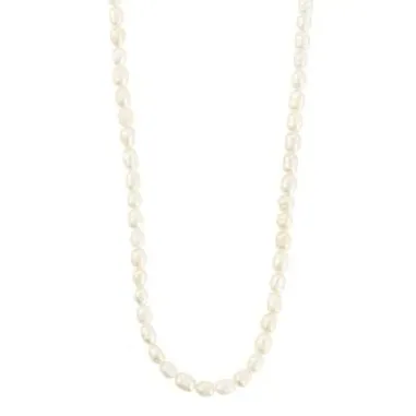 Pilgrim Jola Freshwater Pearl Necklace- Silver