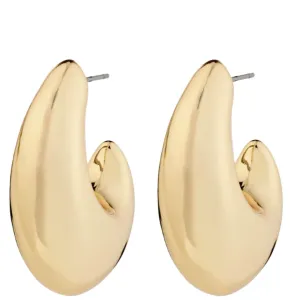 Pilgrim Rory Gold Mega Chunky Statement Hoop Earrings