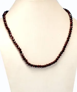 Polished Beauty - Garnet Necklaces