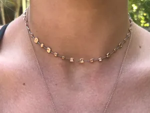 Pounded Petals Choker