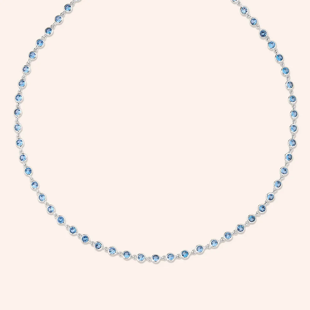 "Brielle" 10.9CTW Diamonds by the Yard Necklace