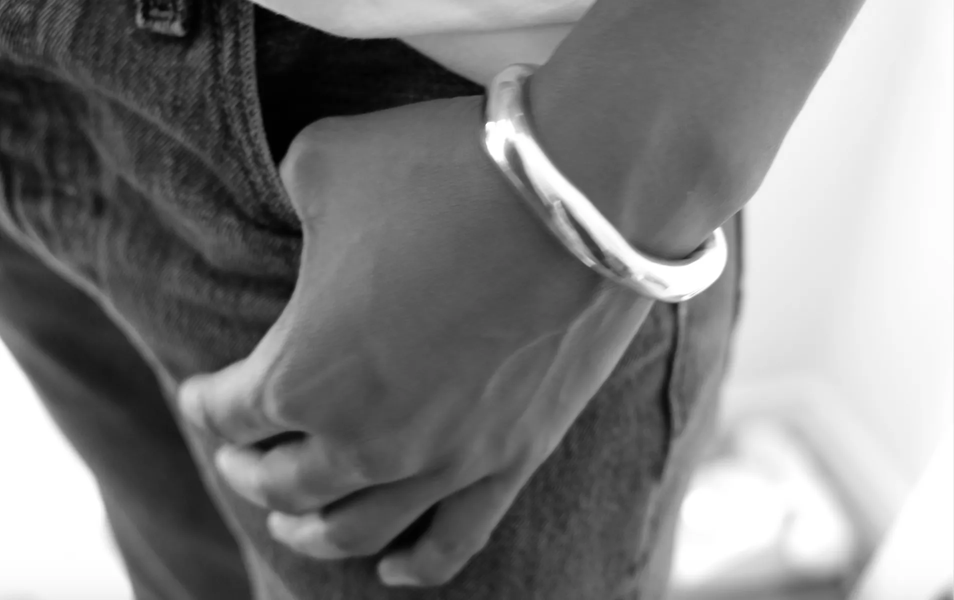 Raw Thick Cuff - 14K Gold Plated
