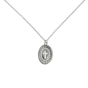 Ray of Light Cross Necklace