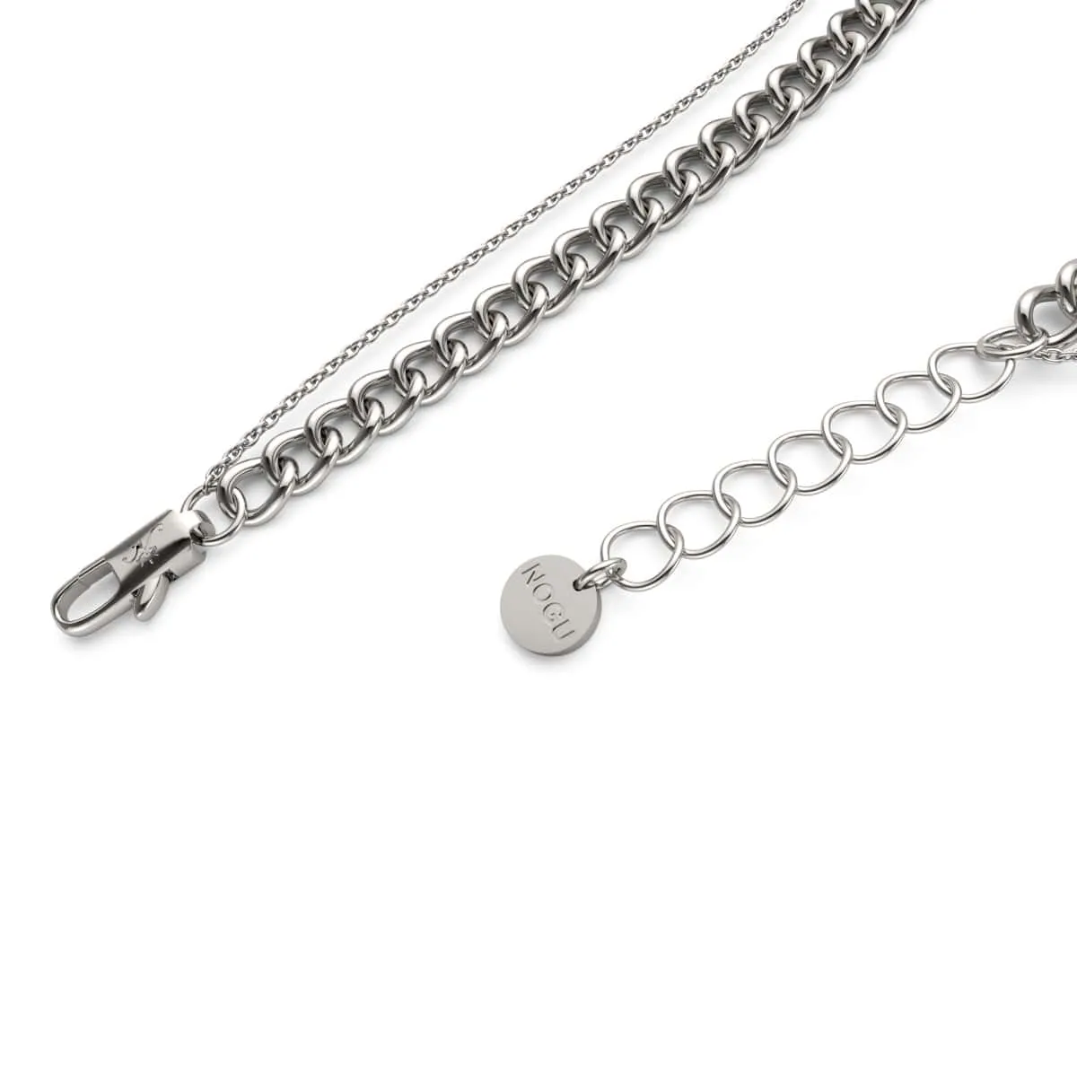 Red Jasper x Silver | Gemstone Chain Necklace