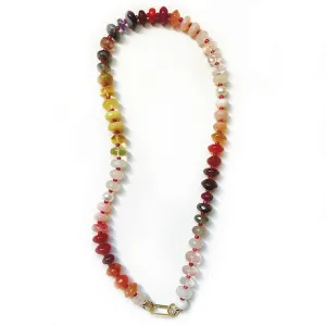 Red Jupiter Gemstone Necklace