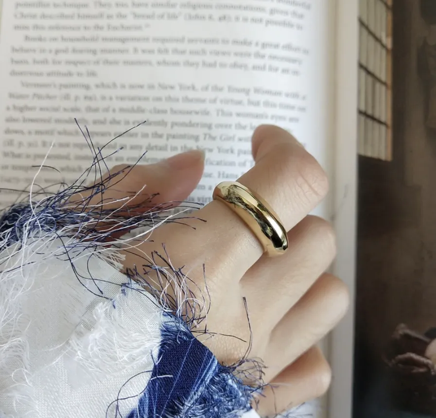 Retro Chunky Ring