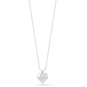 RHODIUM HEART PENDANT NECKLACE #SWKK-11639RHO (OG18)