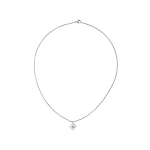 RHOMBUS ZIRCONIA NECKLACE