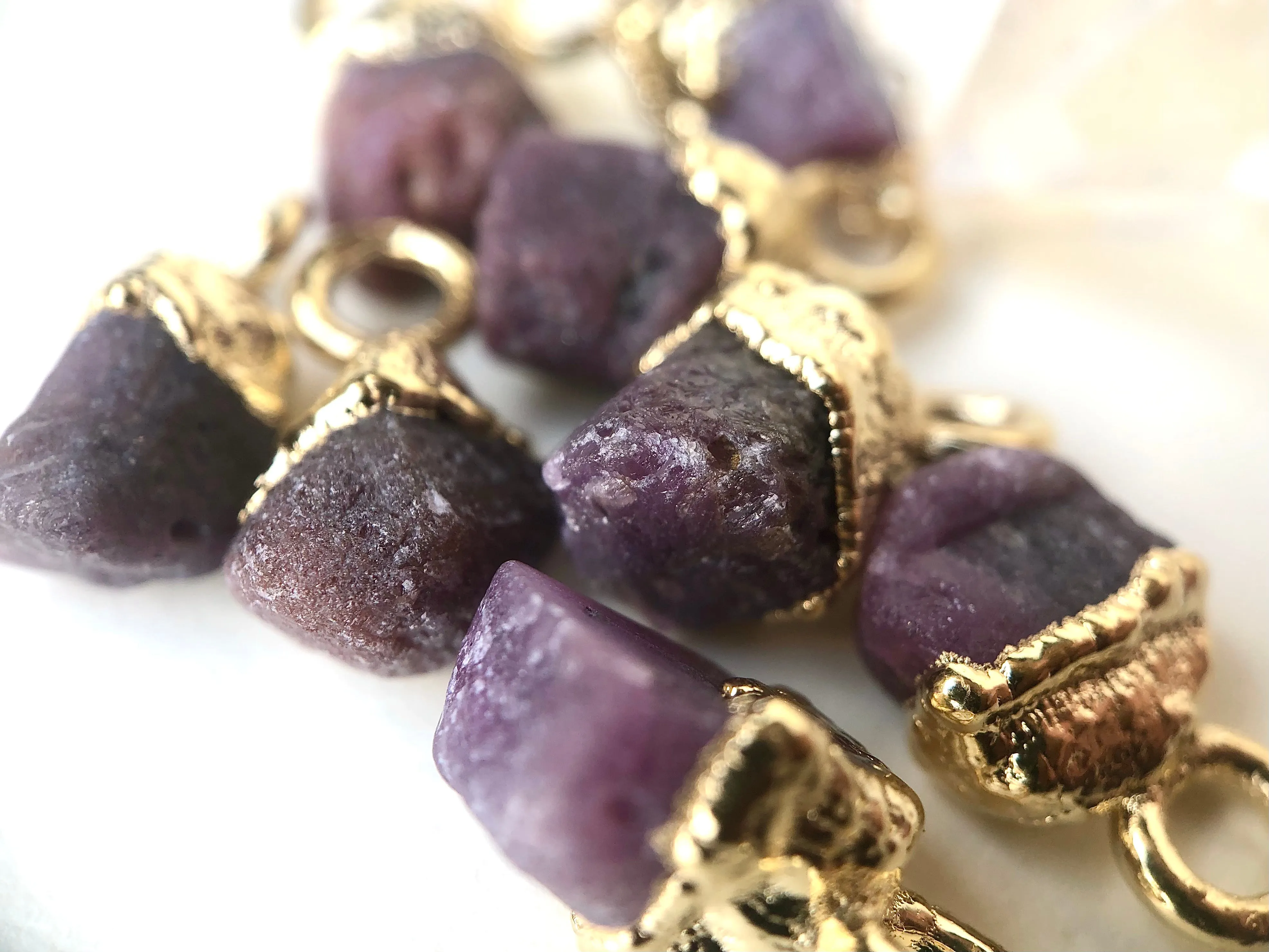 Ruby Drop Necklace