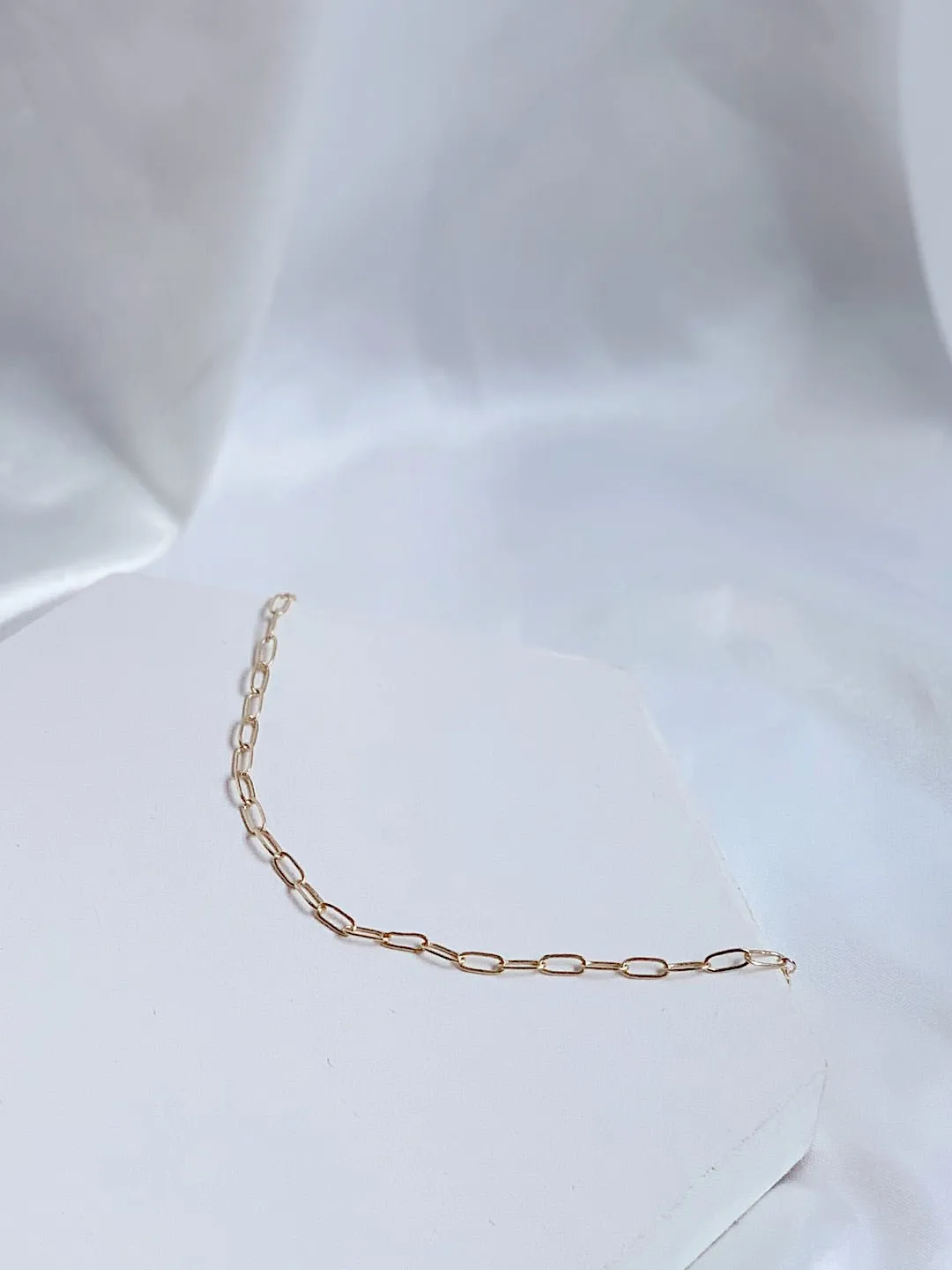 Ruthe Chain Necklace, 14k gold-plated (made to order)