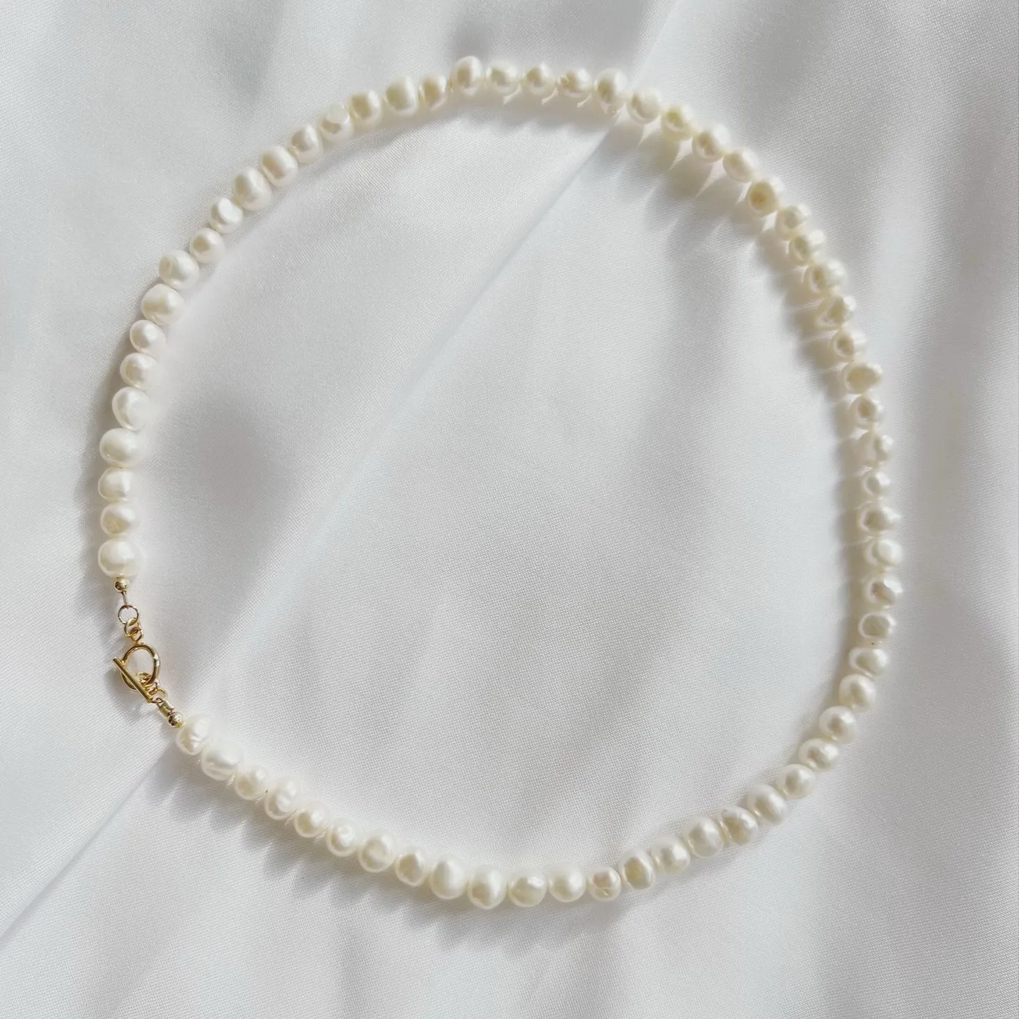 Saltwater Toggle Pearl Necklace