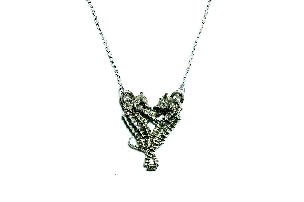 Sandy Seahorse Necklace