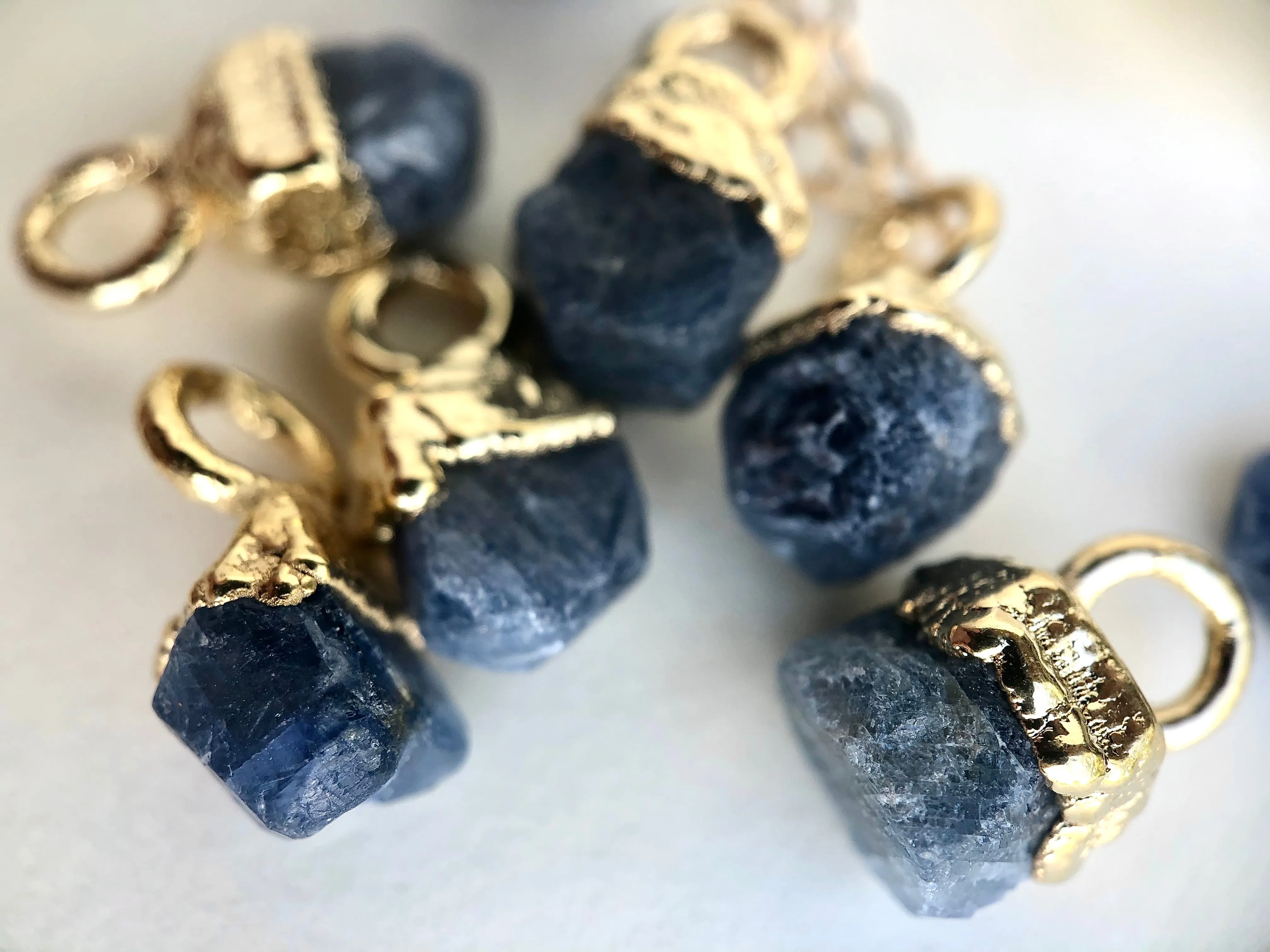 Sapphire Drop Necklace