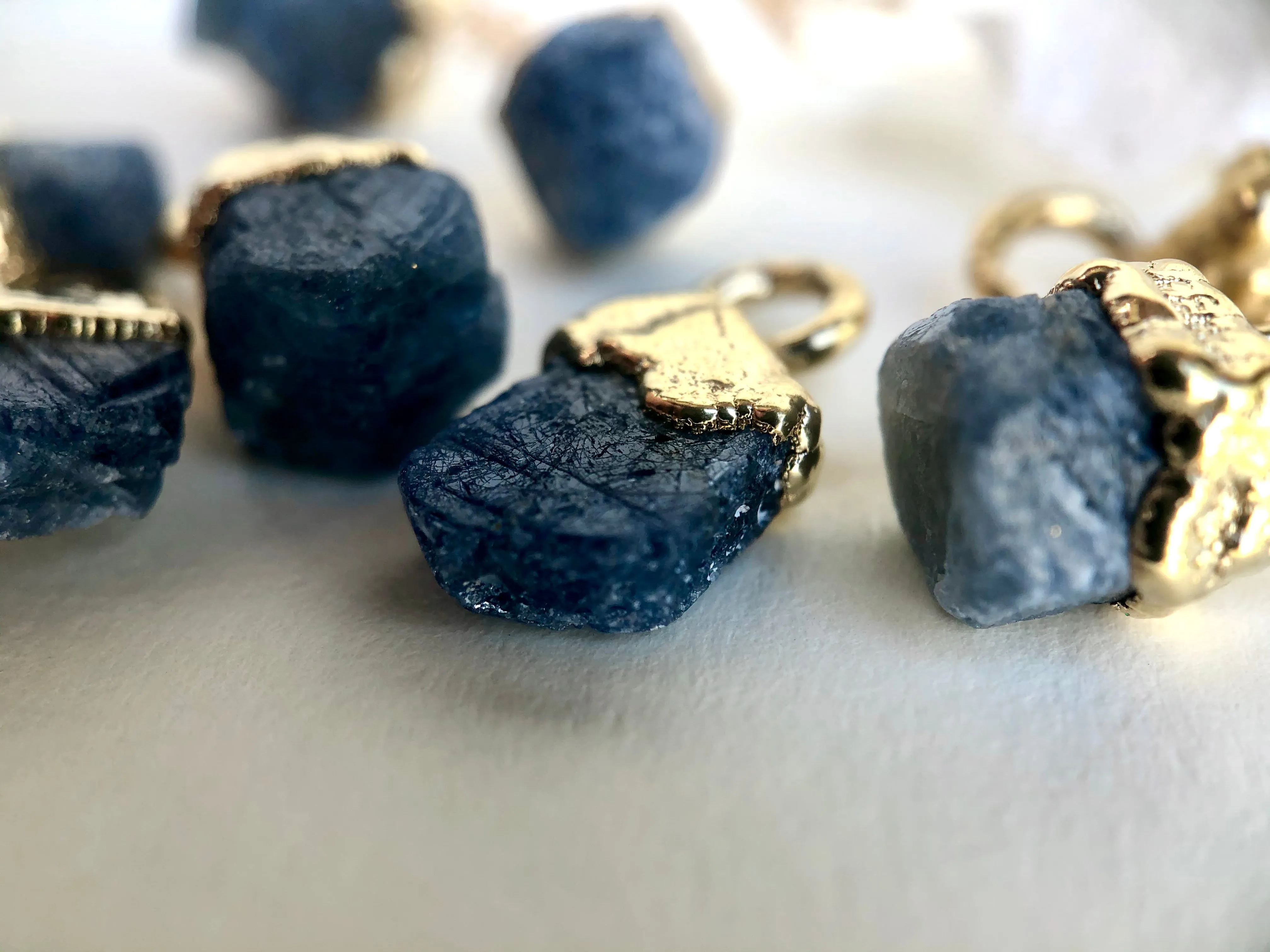 Sapphire Drop Necklace