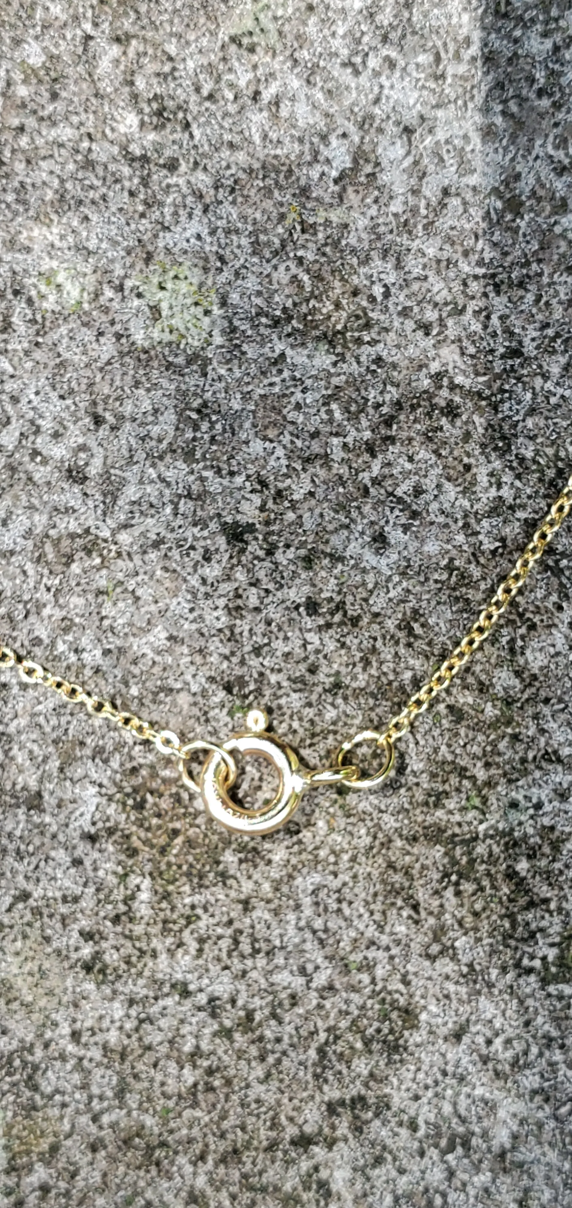 September Birthstone Gold-Filled Necklace (Sapphire)