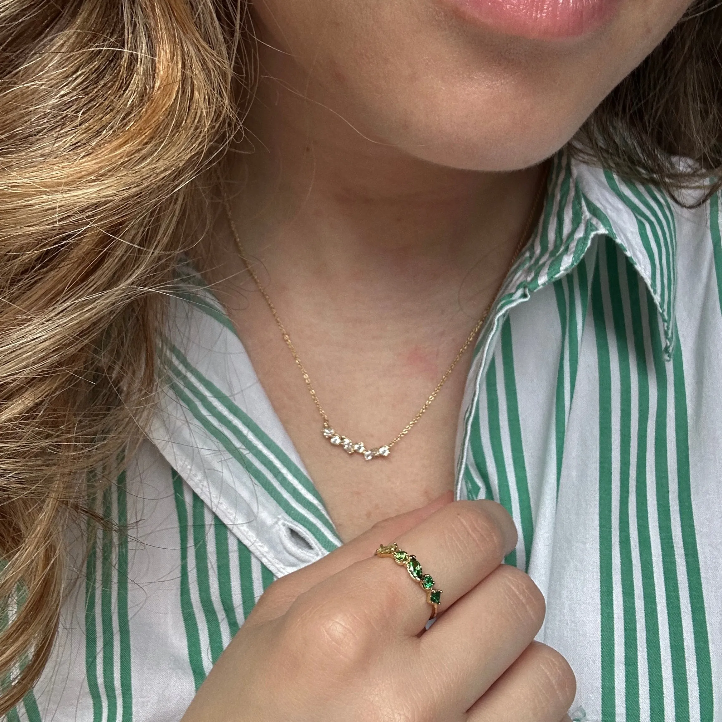Shades of You Ombre Birthstone Necklace