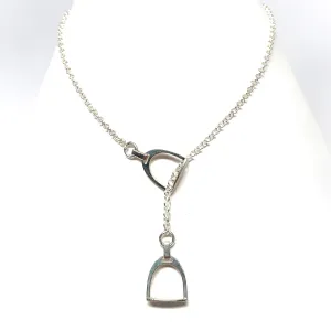 Short Double Stirrup Lariat
