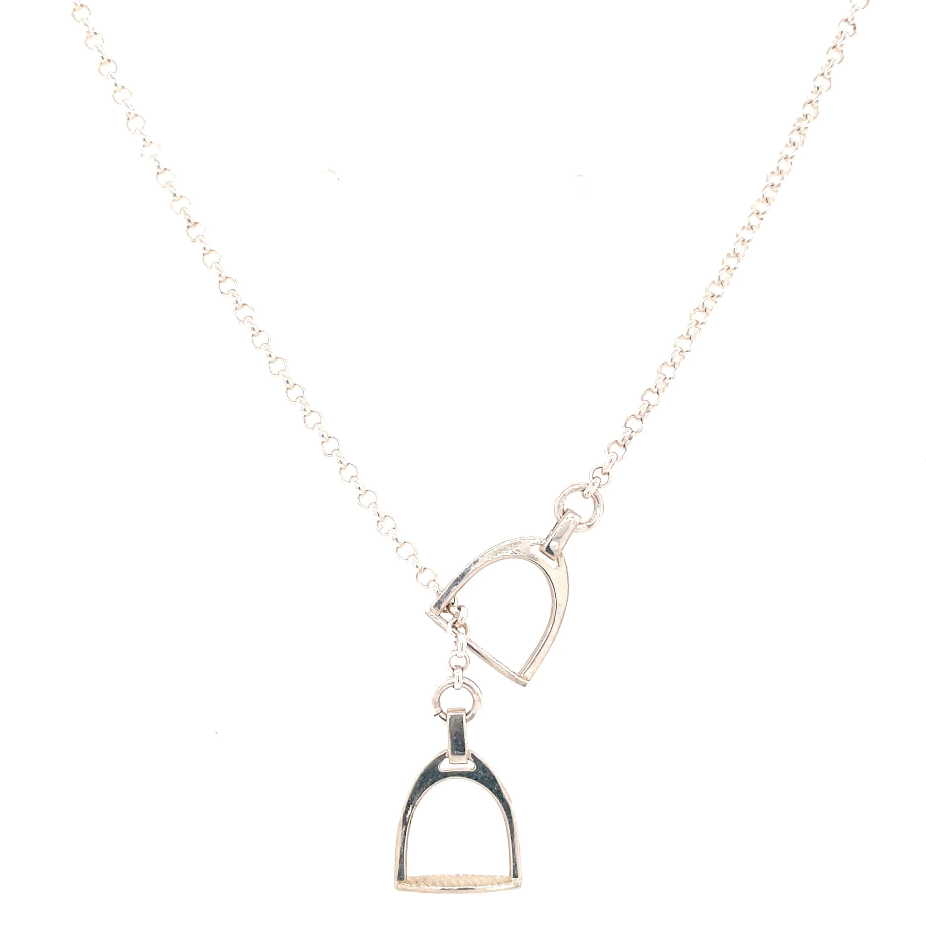 Short Double Stirrup Lariat