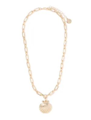 Sienna Shell Pendant Necklace