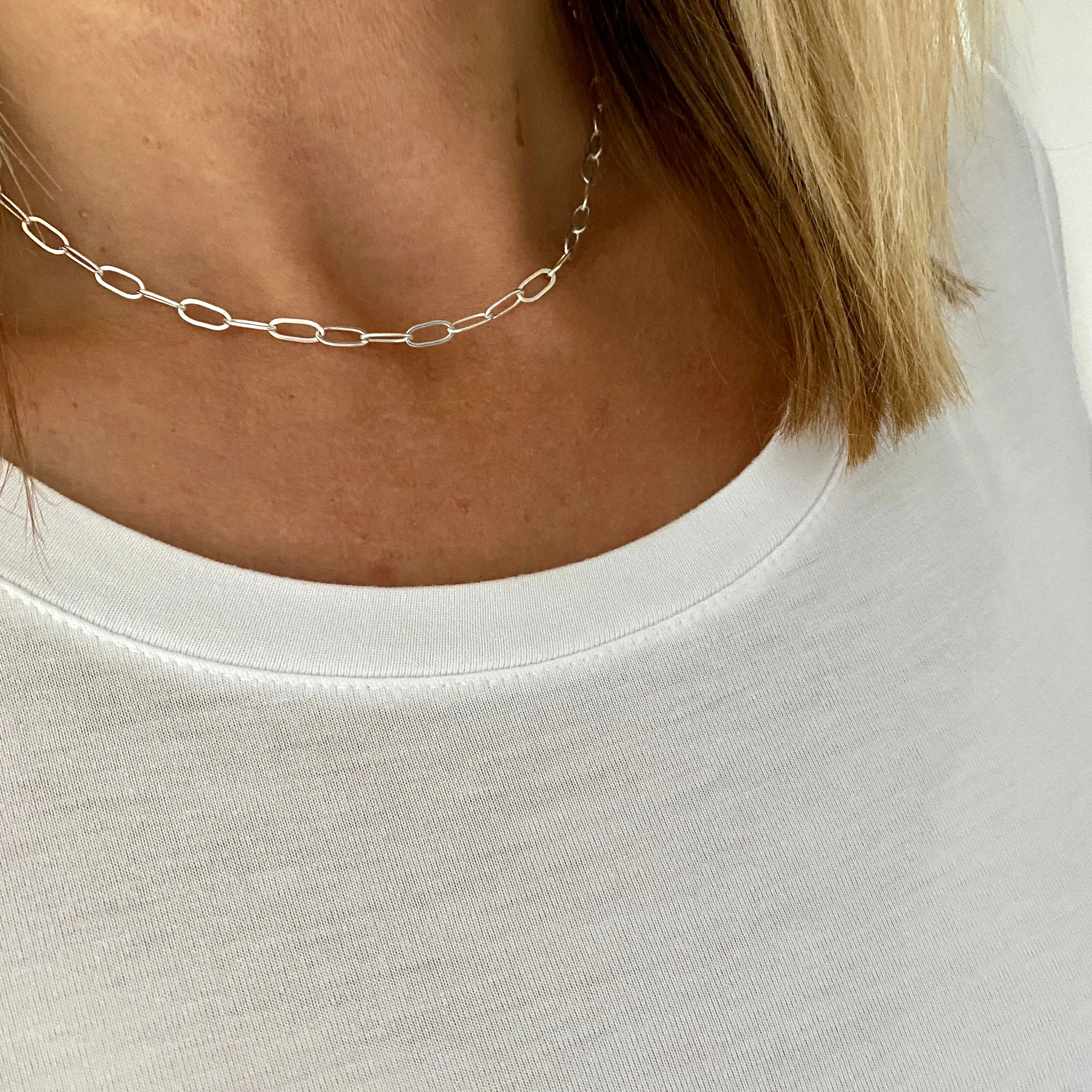 Silver Chain Necklace