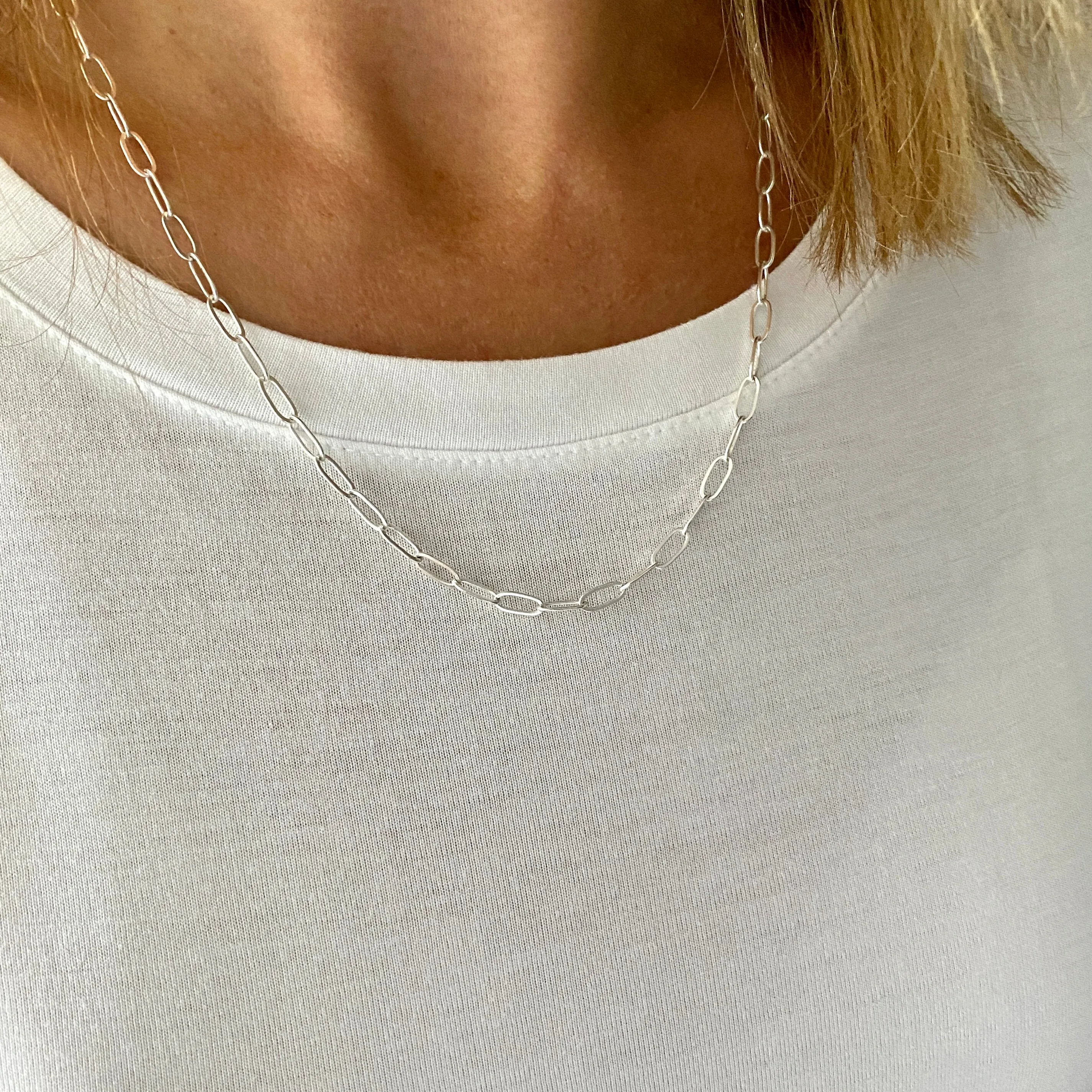 Silver Chain Necklace