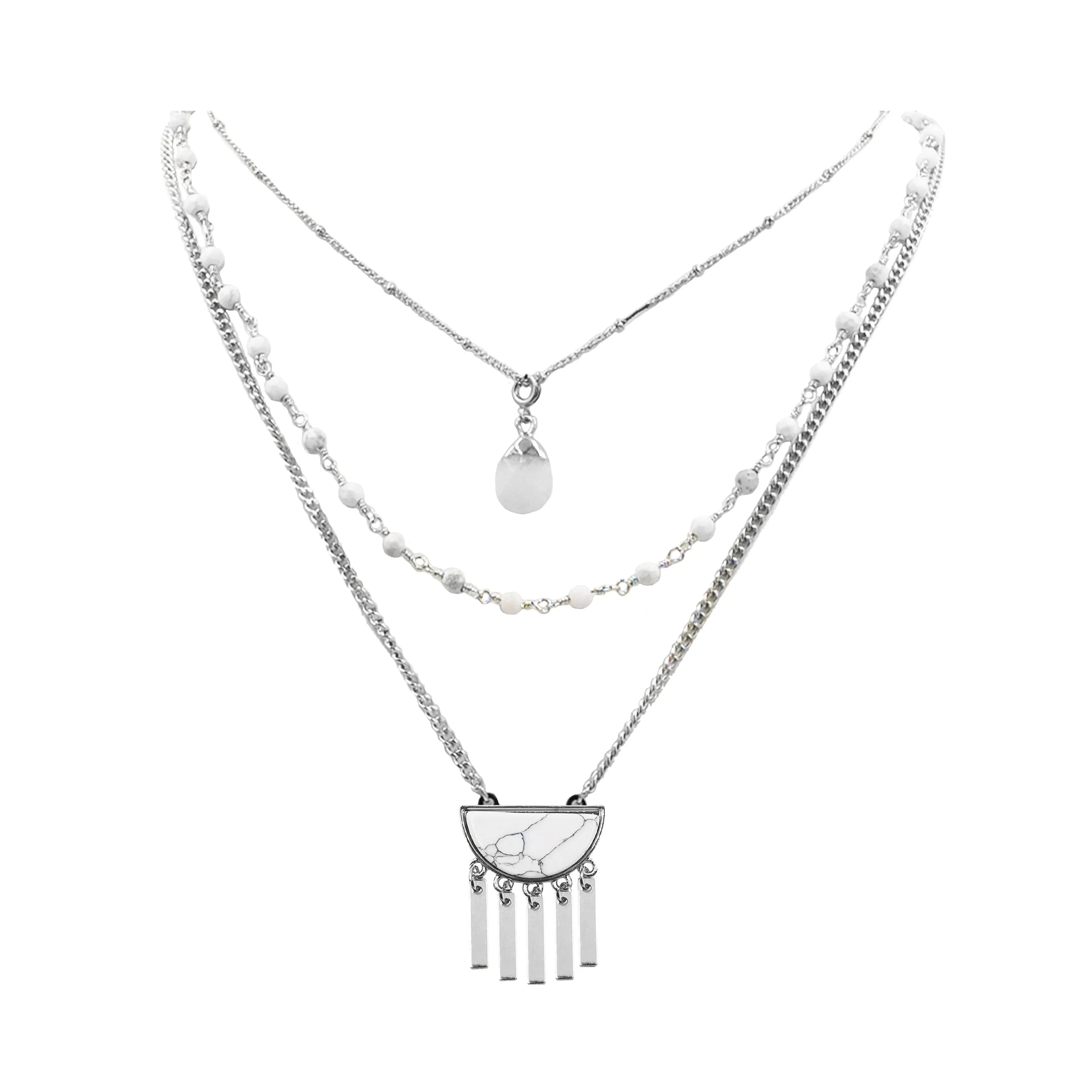 Silver Cheyenne Necklace Set