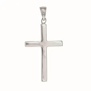 Silver Flat Cross