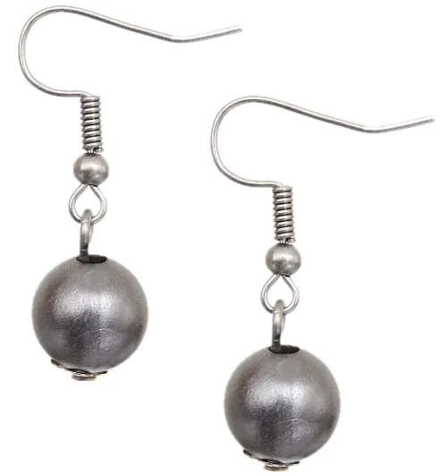 Silver Floral Layered Chain Necklace Set