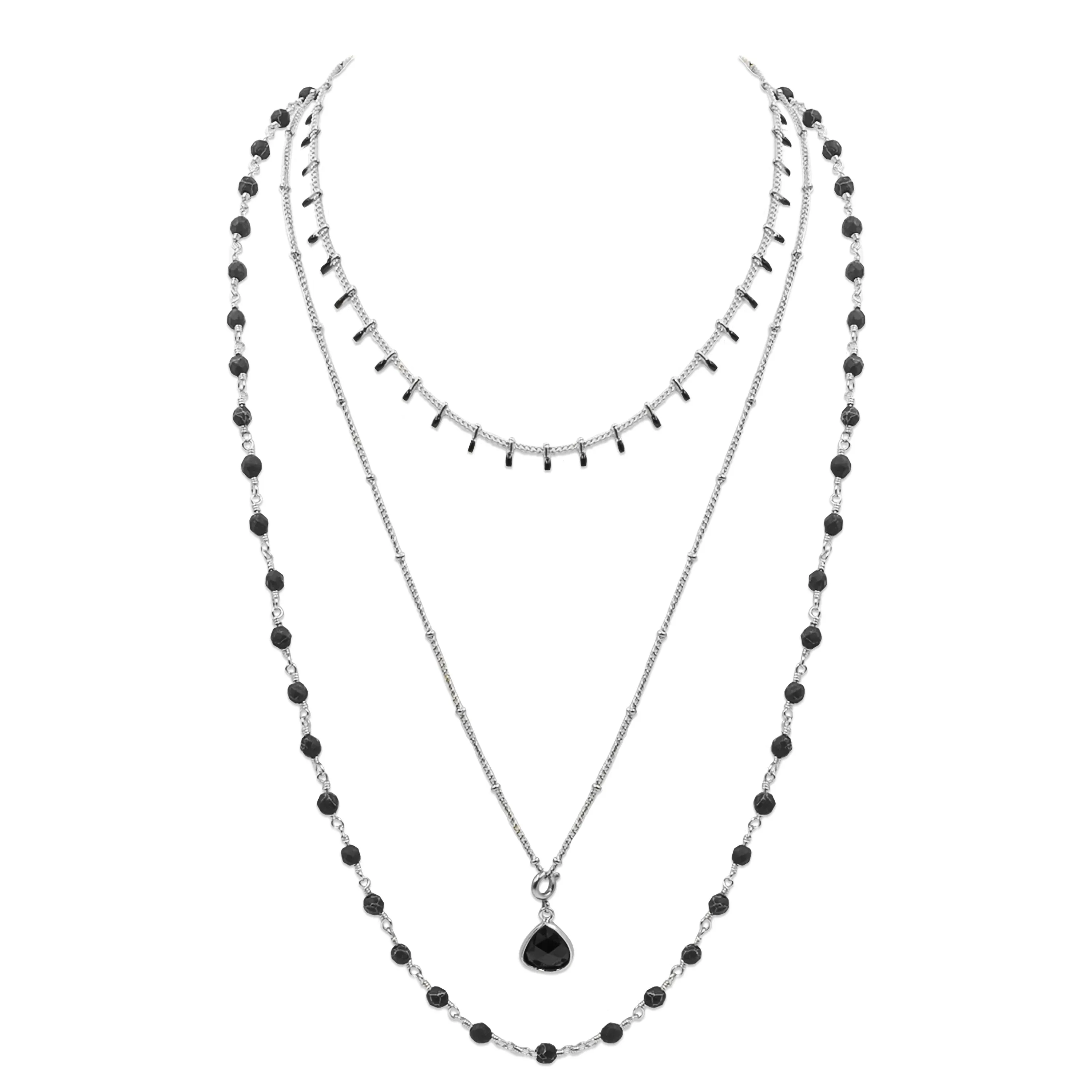 Silver Irina Necklace Set