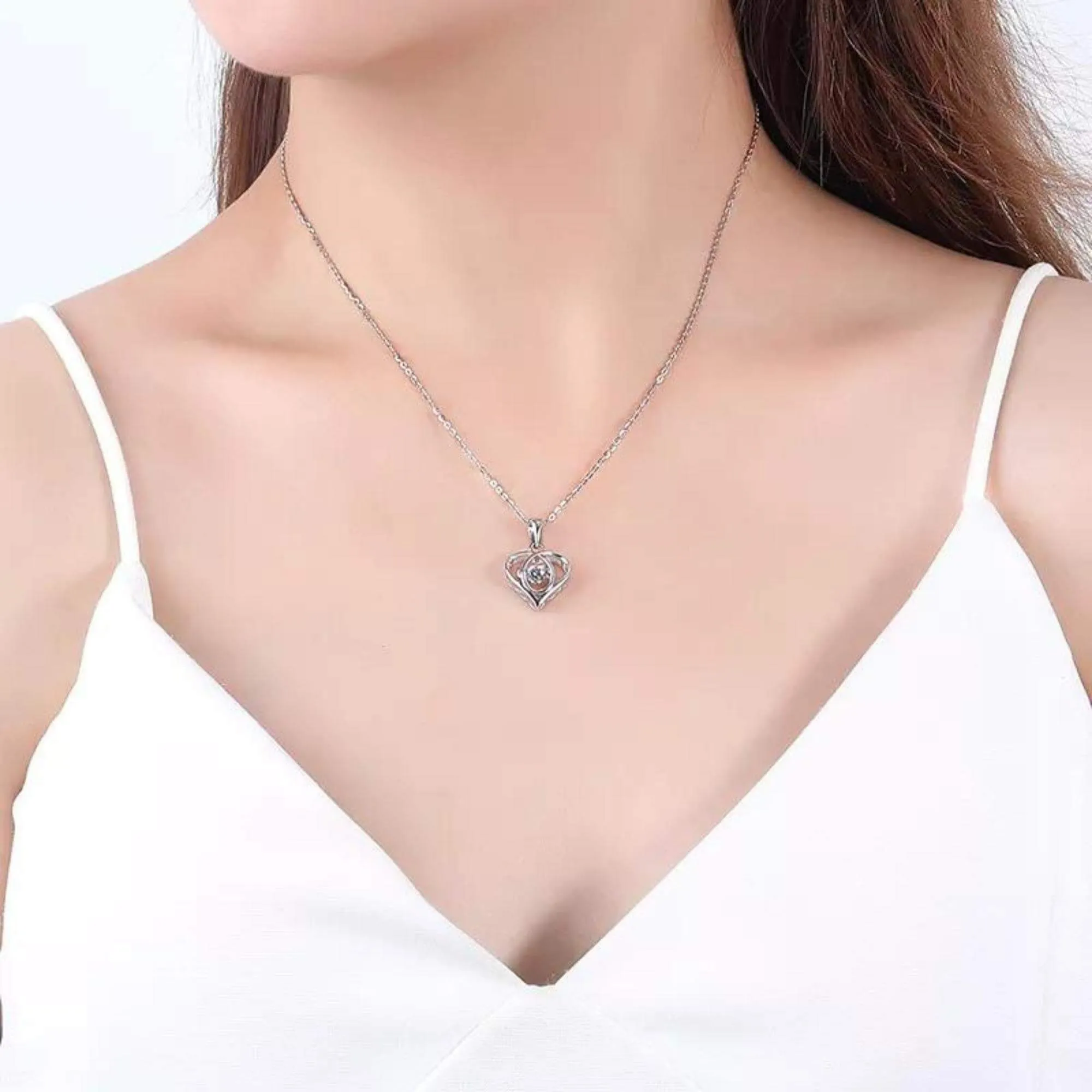 Silver Necklace "Majesty"