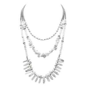 Silver Pepper Calliope Necklace Set (Wholesale)