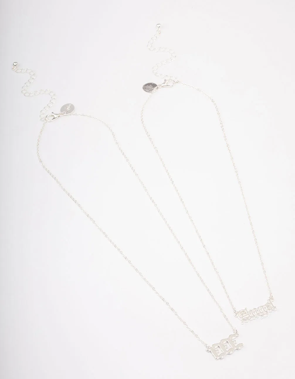Silver Plated Angel Number '333' Necklace Pack