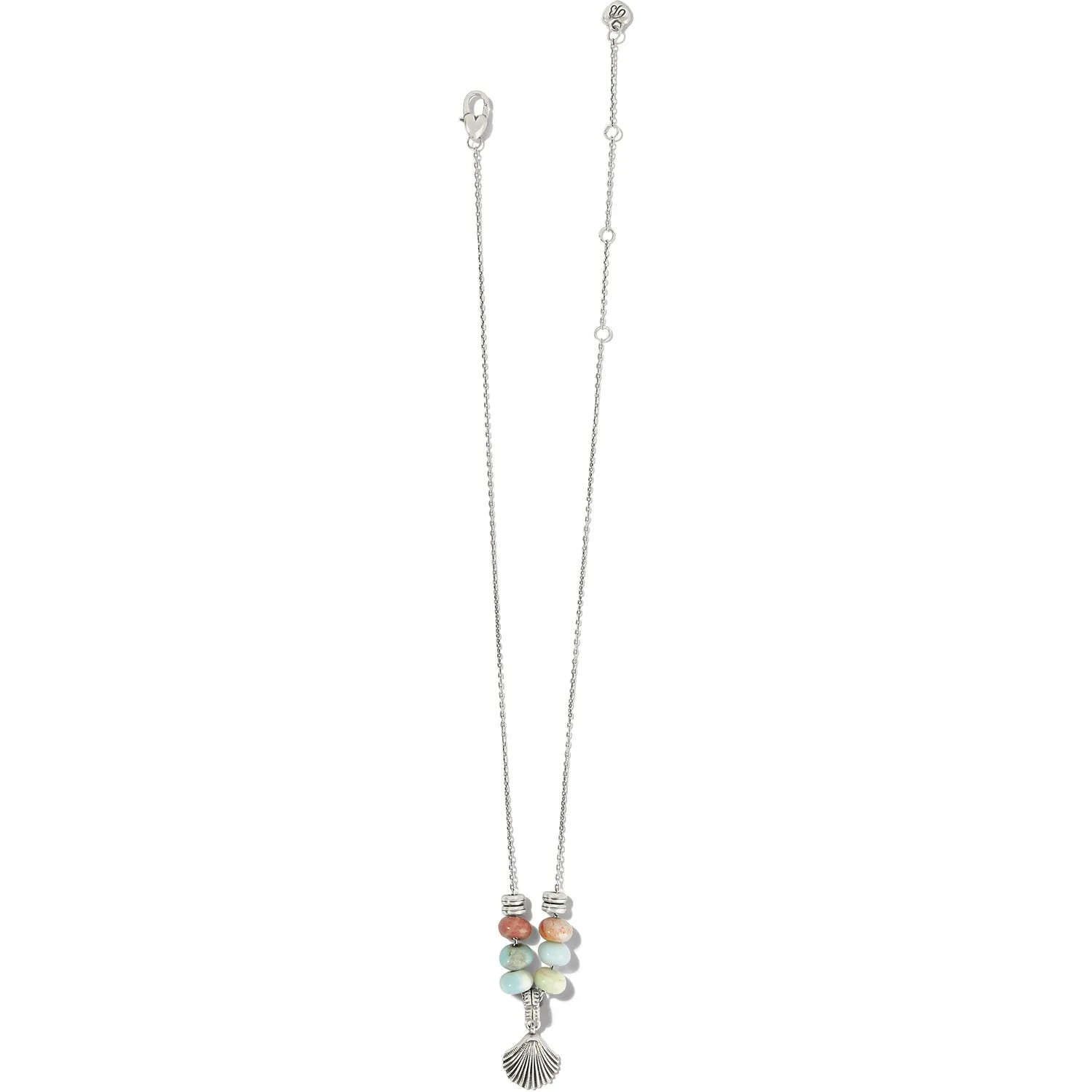 Silver Shells Bay Necklace - JM7385